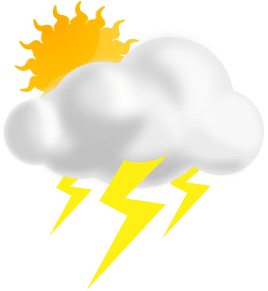 Blog image sun cloud and lightening