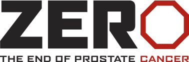 Blog image zero prostate cancer logo