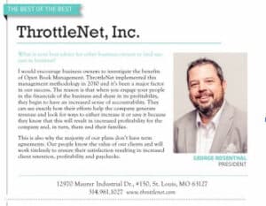 Throttlenet wins Best in IT news article