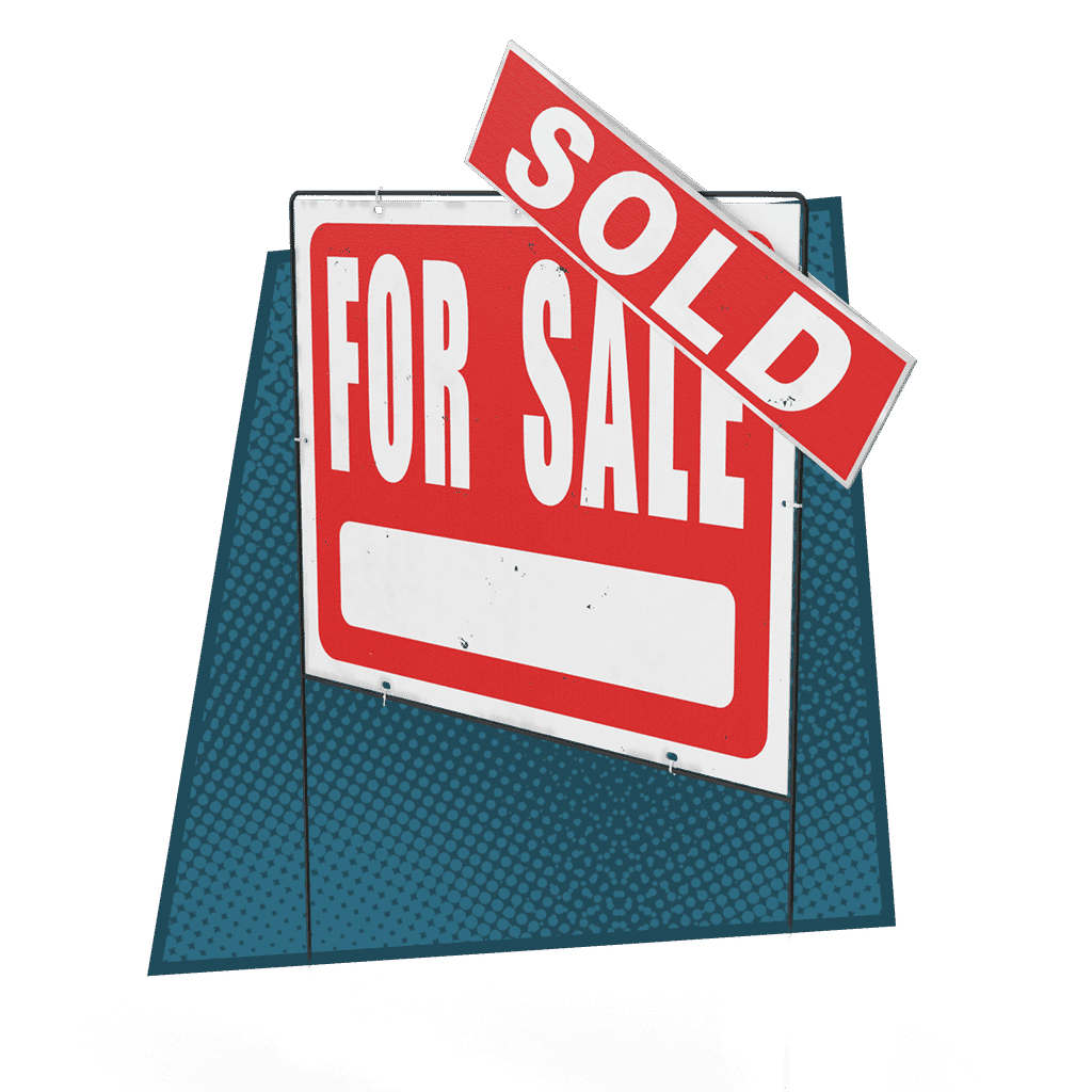 Sold sign