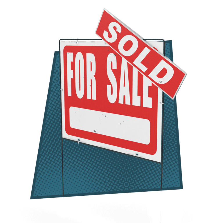 IT support for real estate firms sign icon