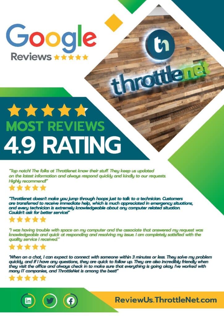 Google review overview 4.9 rating